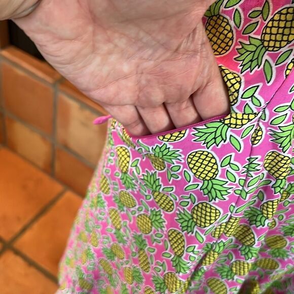 IBKUL Pink Pineapple Collared Dress, size S - Picture 4 of 8